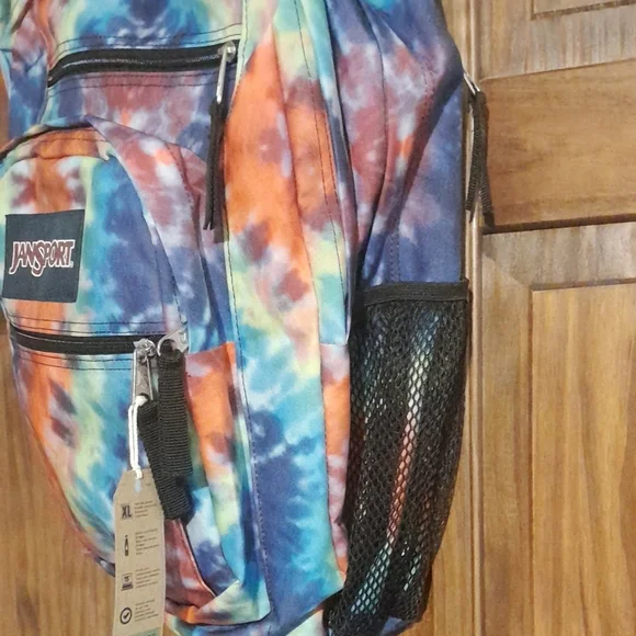 Jansport Youth Unisex Tie Dye Backpack New with tags - Picture 3 of 12